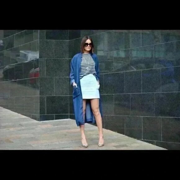 H&M - Denim coat - NEW! Trendy denim - Picture 9 of 10